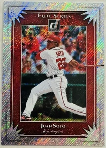 Donruss Elite Series Rapture #ES5 2019 Juan Soto Nationals - Imagen 1 de 2