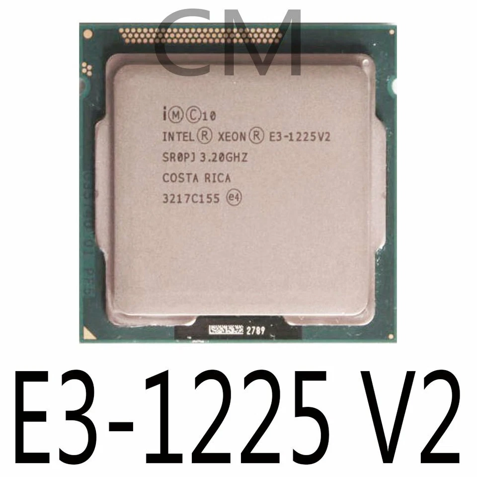 Intel Xeon E3-1225 V2 3.2GHz 8MB Quad Core SR0PJ LGA1155 CPU Processor - Image 1 of 1