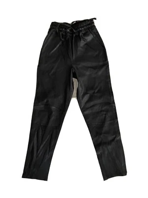 Joggers de cuero Emporio Armani 38 Foto 1 de 4