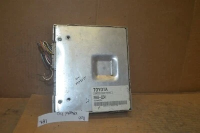 2003 2004 Toyota Matrix 8966602341 Engine Control Unit ECU Module 741-7a1 - Image 1 of 4