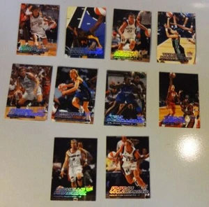 10 tarjetas coleccionables de novato de la WNBA Fleer Ultra 2000 McWilliams Whitmore Nagy MÁS - Imagen 1 de 2