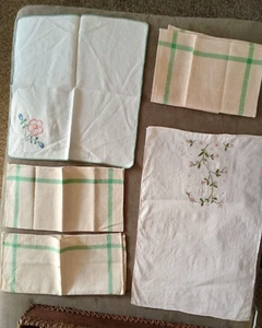 Vintage Stoffservietten Odd Little gemischt 7 Stück - Bild 1 von 8