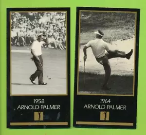 2 tarjetas de golf diferentes 1993 Grand Slam Ventures Champions of - Arnold Plamer - Imagen 1 de 1