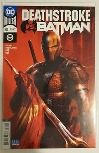 DEATHSTROKE #30 MATTINA VARIANT COVER! VS BATMAN! NM OR BETTER! DAMIAN WAYNE!! - Picture 1 of 1