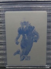 2022 Leaf Pro Set Draft Jahmyr Gibbs Goin' Pro Magenta Printing Plate RC #1/1