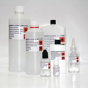 IPA Isopropyl Alcohol 99.9% PURE 10ml, 30ml, 50ml, 100ml, 500ml, 1 Litre UK Fast - Picture 1 of 7