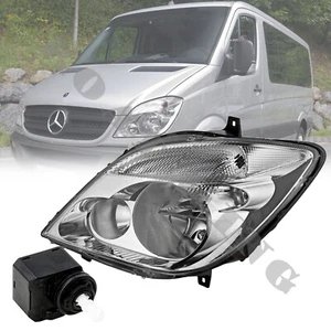 1x Links Scheinwerfer Sprinter W906 Mit Nebel H7/H7/H7 E-Pruf Mit Stellmotor - Bild 1 von 4