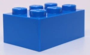 Lego 4x Blue 2 x 3 Brick - Picture 1 of 1