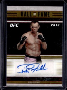 2023 Chronicles UFC Rich Franklin Red Hall Of Fame Autograph Auto #RFL