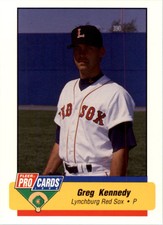 1994 Lynchburg Red Sox Fleer/ProCards #1890 Greg Kennedy