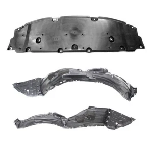 Front Fender Liner & Lower Engine Under Cover Set For 2016-2018 Toyota Prius - Picture 1 of 5