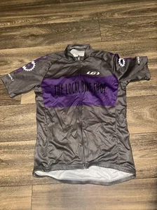 Louis Garneau Maglia Ciclismo Uomo Small The Local Bike Shop Ann Arbor #AA - Foto 1 di 3