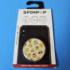 SpinPop: impugnatura e supporto telefono pop-up - EMOJIS (facce sorridenti) - Foto 1 di 3