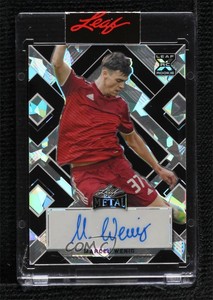 2022 Leaf Metal Black Crystals /10 Marcel Wenig #BA-MW2 Auto