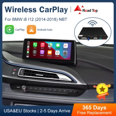 Wireless CarPlay Android Auto Mirror Link Navi Retrofit für BMW i8 I12 2014-2018 - Bild 1 von 4