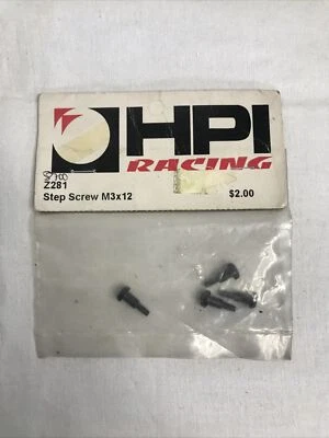 HPI Z281 Marche Vis 3x12mm (4) E10 Dérivateur E10 Ford Wheely King - Photo 1/4