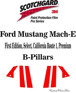 3M Paint Protection Film Pro Series 2021 2022 2023 2024 2025 Ford Mustang Mach-E - Picture 1 of 3