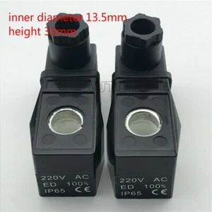 AB310 solenoid valve coil CKD Normally open inner diameter 13.5mm height 33mm - Picture 1 of 4