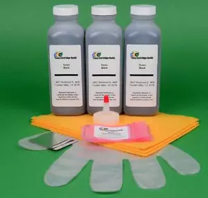 Toner Nachfüllsets (3) mit Chips für HP Pro MFP M521dn M521dw M521dx M521dz 55A - Bild 1 von 1