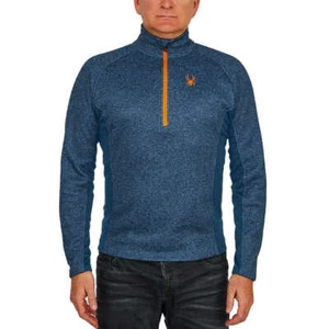  SPYDER Men's Outbound 1/2 Half Zip Midweight Core Sweater | I43 - Picture 1 of 18