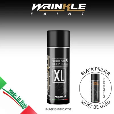 Kräusellack Schrumpflack Spray Schwarz Harley Davidson Wrinkle 188°C Hitzelack - Bild 1 von 4