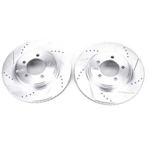 PowerStop for 06-10 Ford Explorer Front Evolution Drilled & Slotted Rotors -