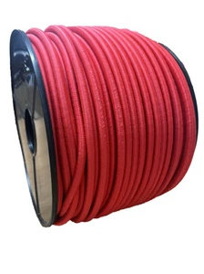 CORDA ELASTICA ROSSA 8 MM CORDA ELASTICA ANTIURTO LEGARE TELONI VARIE LUNGHEZZE - Foto 1 di 4