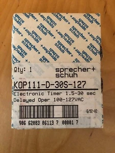 Sprecher & Schuh KOP111-D-30S-127 Zeitschaltuhr - Bild 1 von 5