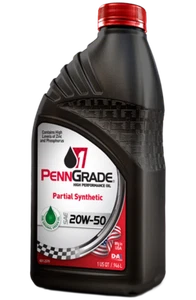 PennGrade / Brad Penn 20w50 Semi-Synthetic Hi-Zinc 1-Case "Lowest Shipping Cost" - Picture 1 of 5