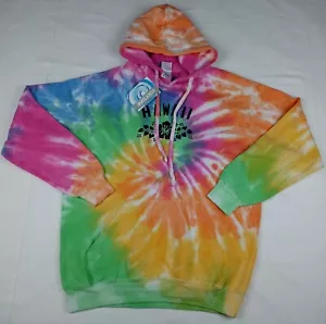 Hawaii Hoodie Sweatshirt Sweater Colortone Tie-Dye Men's Size Medium Pullover - Picture 1 of 9