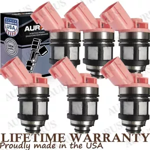 6 OEM AURUS NEW Fuel Injectors for 1999-2003 2004 Nissan Frontier 3.3L JS23-4 V6 - Bild 1 von 5