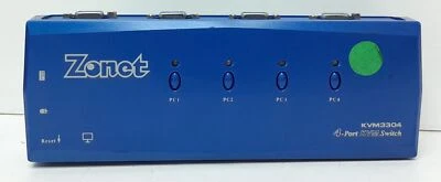 Zonet KVM3304 4-Port KVM Switch - Image 1 of 4