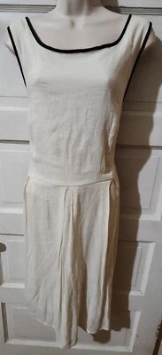 Vestido Jennifer Lauren para mujer 2X blanco sin mangas hasta la rodilla  Foto 1 de 3