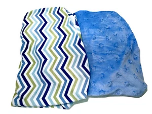 Babies R’ Us & True Baby 2 Fitted Super Soft Plush Changing Pad Bassinet Sheets - Picture 1 of 5