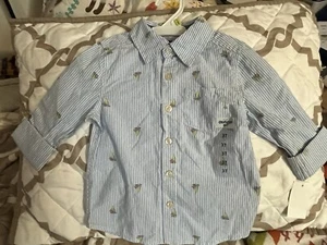 Neues Oshkosh Segelboot Shirt mit Etikett - 3T - Bild 1 von 3