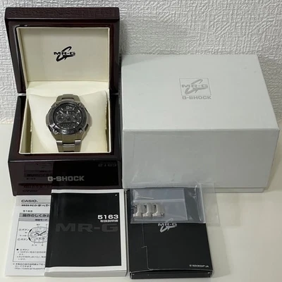 Reloj Casio G-SHOCK MRG-7600D-1BJF Solar Plateado Para Hombre Resistente Raro Modelo Japón Foto 1 de 4