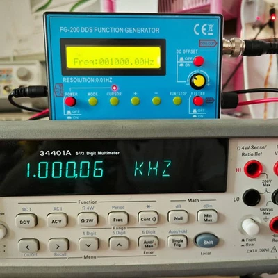 DDS Funktioneller Signalgenerator 0 01Hz Zu 500kHz Sinus Quadratisches Drei BAK - Bild 1 von 4