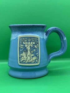 2018 Deneen Pottery Bones Coffee Shark Bite Mug - Picture 1 of 5