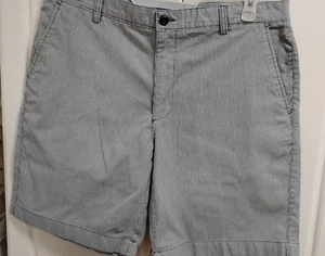 Club Room Men's 36 Waist Cotton Pinstripe Pockets Classic Shorts - Picture 1 of 13