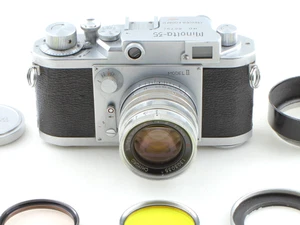 Vintage Minolta 35 MODEL II Rangefinder Camera Super Rokkor 5cm f2 C JAPAN #861 - Picture 1 of 17