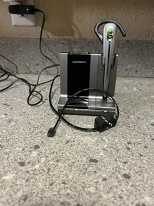 Plantronics W01 Bezprzewodowy system słuchawkowy z zestawem słuchawkowym i adapterem WH110 PRZETESTOWANY - Zdjęcie 1 z 13