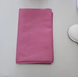 1/2 Metre Polycotton Fabric - DARK PINK - Picture 1 of 1