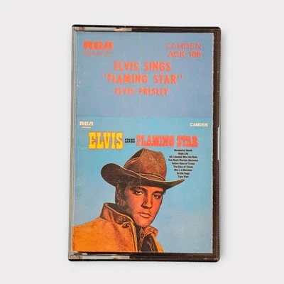 Elvis Presley - Elvis Sings Flaming Star (Cassette, 1969) 60s Rock 'n' Roll - Image 1 of 4