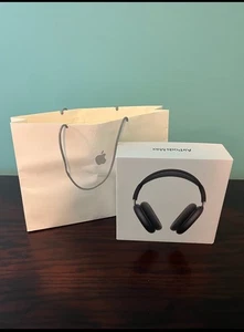 AirPod Pro Max USB-C Midnight Black with Case - Picture 1 of 6