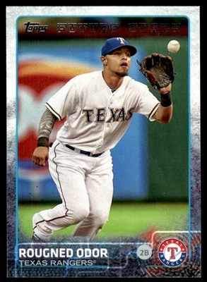 2015 Topps Rougned Odor Texas Rangers #491 FS - Image 1 of 2