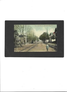PENNSYLVANIA VINTAGE PC "East Main St., Monongahela" 12-16-1913 New Eagla, PA. - Picture 1 of 2