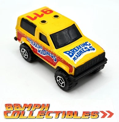 MAJORETTE Sonic Flashers BREAKING MADNESS Yellow Chevrolet FRANCE - Image 1 of 4
