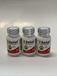 Lot de 3 comprimés T-Relief Pet Douleur Soulagement Arnica 90 ct - Photo 1/5