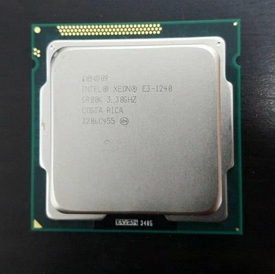 Intel Xeon E3-1220 E3-1230 E3-1240 E3-1225 E3-1245 LGA1155 CPU Processor - Image 1 of 4