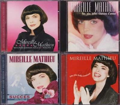 MIREILLE MATHIEU 4 x Canadians CD's ''MES PLUS GRANDS SUCCES'' 64 Songs N/M - Image 1 of 2
